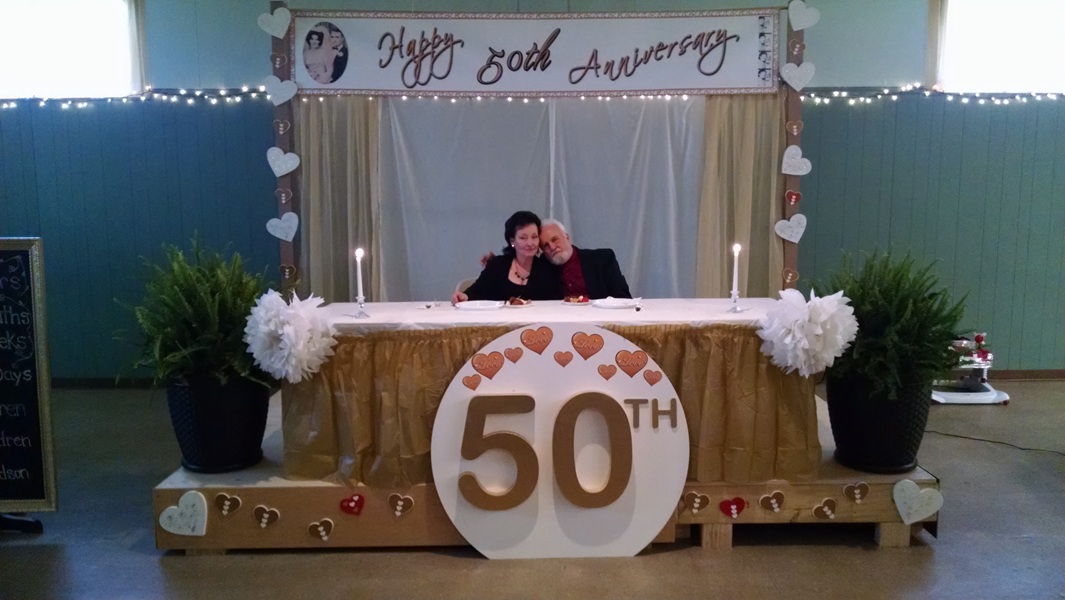Keller 50th Wedding Anniversary - Benner Memorial Hall - Quakertown, PA 04/2015