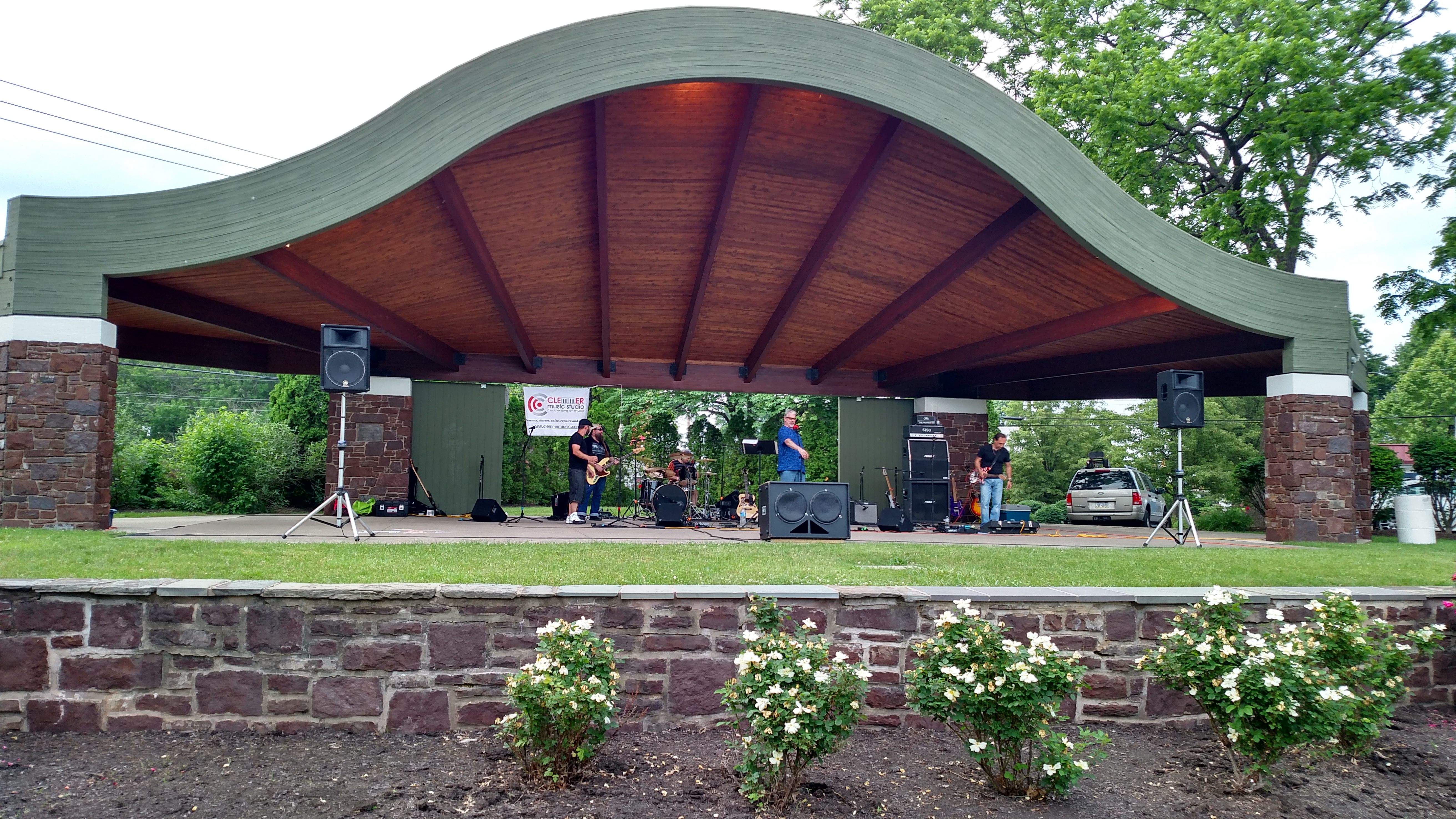 Todd Moyer Band in Guitar Masters Concert at Souderton Park 08/2019